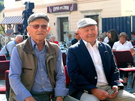 foto primorski partizan Ivan Bevk s sinom, poslancem Samom Bevkom